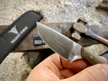 Load image into Gallery viewer, *Blemished Valiant EDC Knife - OD Green Micarta