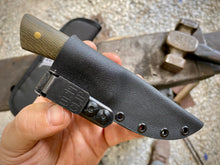 Load image into Gallery viewer, *Blemished Valiant EDC Knife - OD Green Micarta