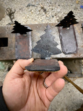 Load image into Gallery viewer, Christmas Tree Tea Light Sculpture