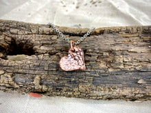 Load image into Gallery viewer, Copper Heart Necklace - 1”
