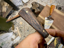 Load image into Gallery viewer, Stainless Steel Pie Server - Redwood Burl
