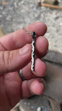 Load and play video in Gallery viewer, Stainless Steel Vine Necklace
