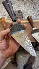 Load and play video in Gallery viewer, Stainless Steel Pie Server - Redwood Burl
